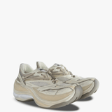 Tan shoes, front view