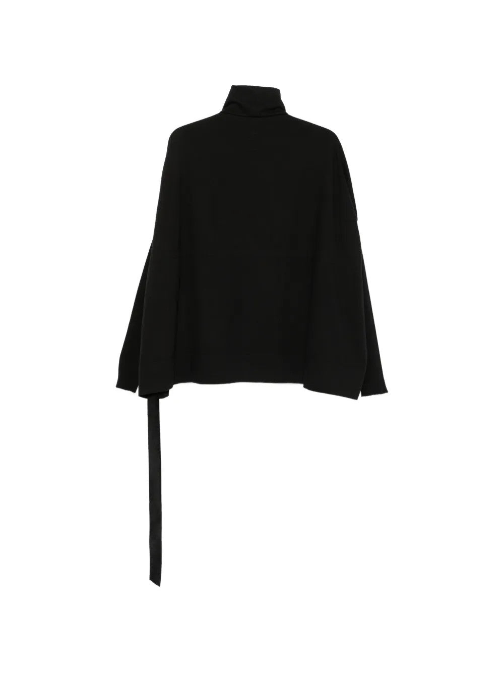 Black t-shirt, front view