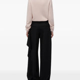 Pink knitwear, front view