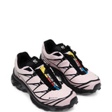 Pink shoes, front view
