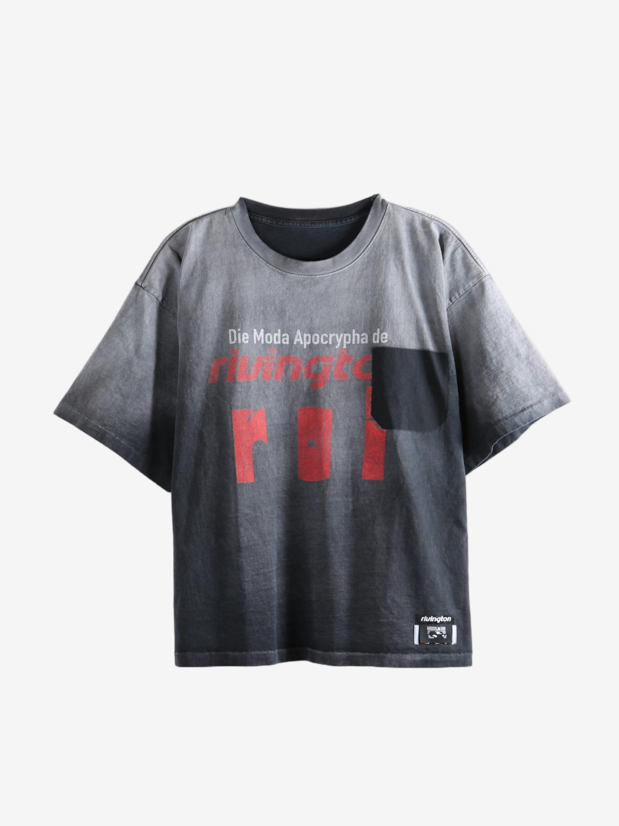 Grey t-shirts , front view