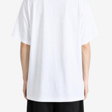 White t-shirt, full body view