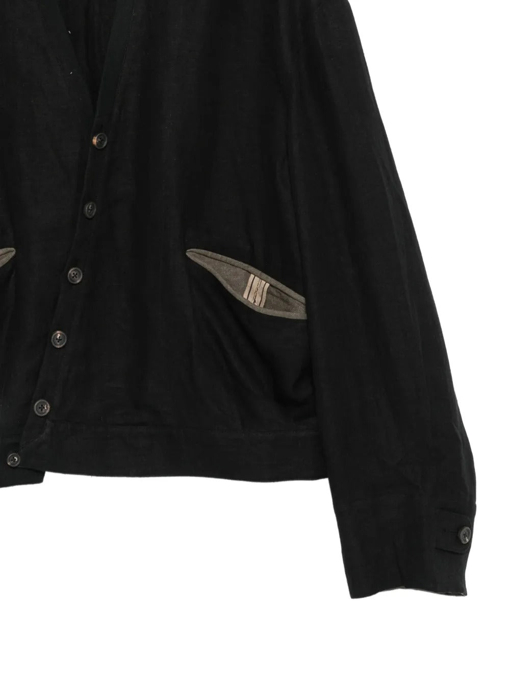 Black jacket, front view