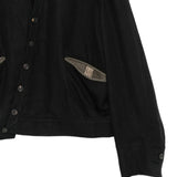 Black jacket, front view