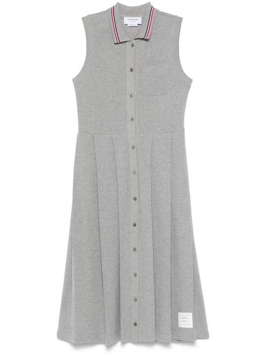 Grey dress, front view