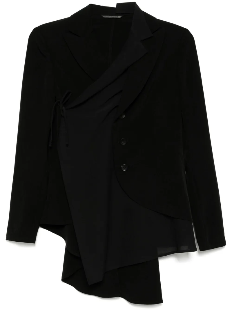 Black coats, front view