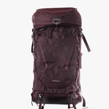 Purple bag, front view