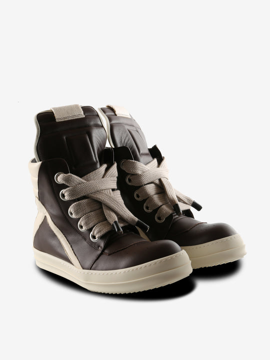 Black sneakers, side view