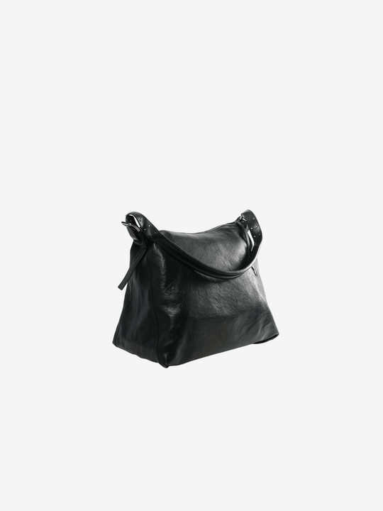 Black bag, back view