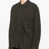 ZIGGY CHEN - Men Side Tab Spraead Collar Shirt