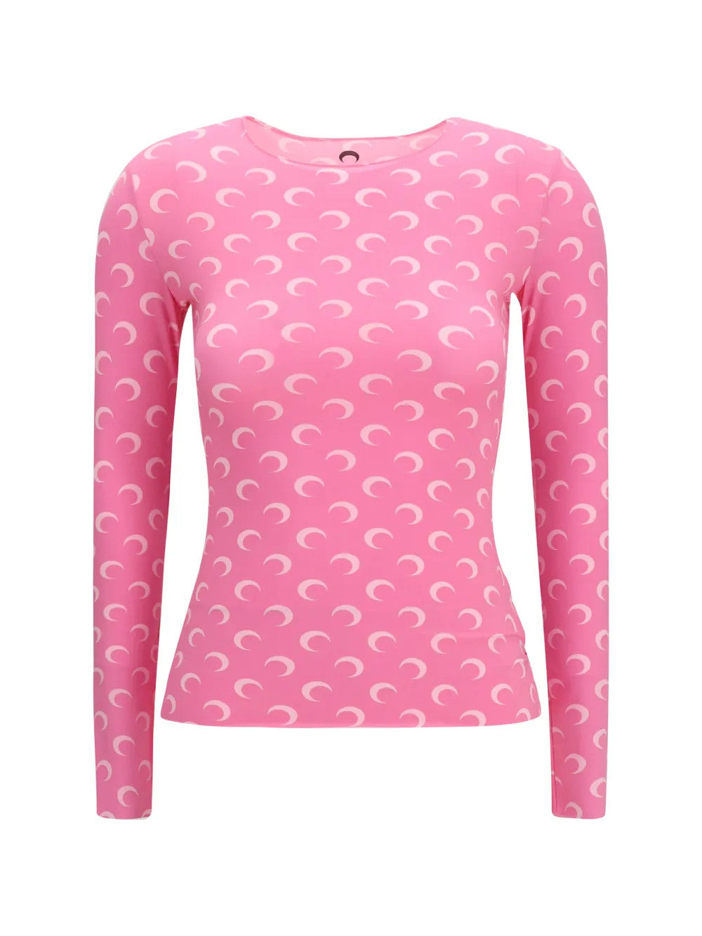 Pink top, front view