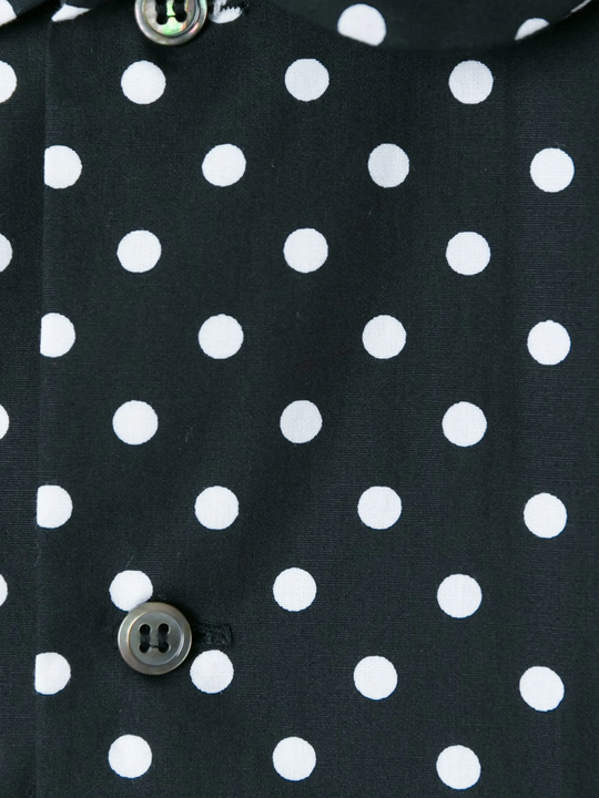Black shirt ,showing texture of the fabric