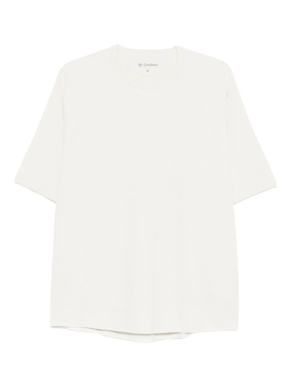 White t-shirt, front view