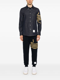 THOM BROWNE - Men Straight Fit Shirt