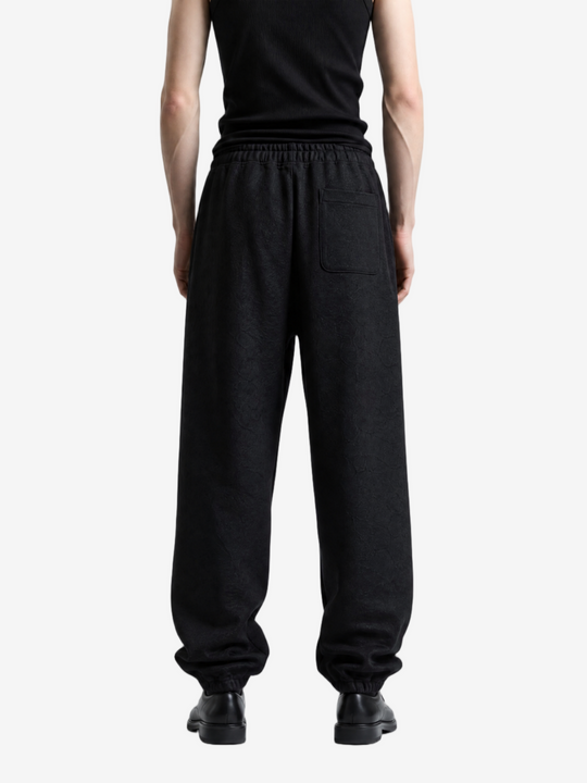Black pants, full body view