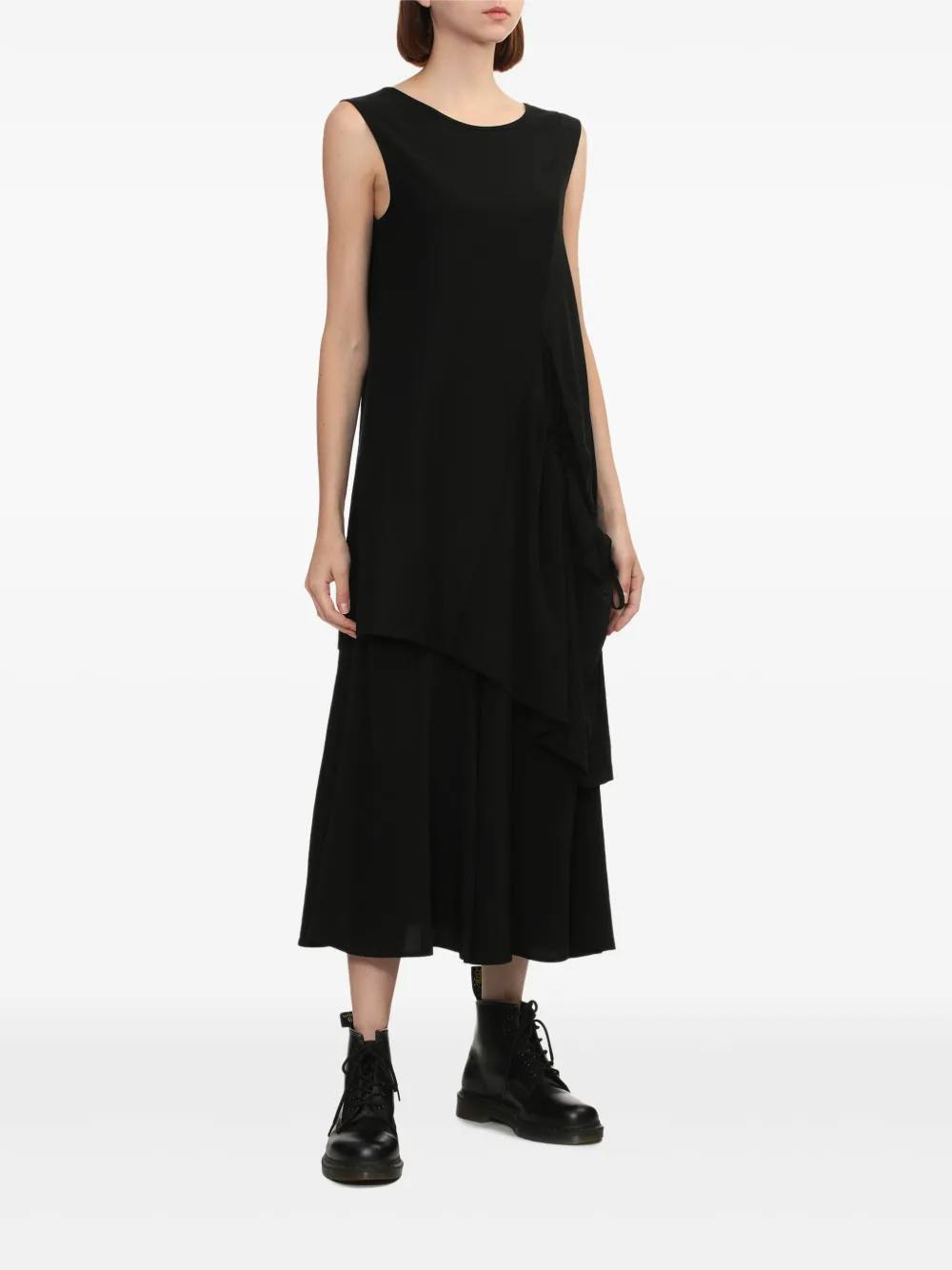 Y'S - Womens Flowy A-Line Skirt