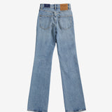 Blue jeans,back view