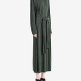 Green dress, front view
