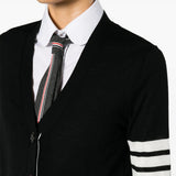 Black knitwear, front view