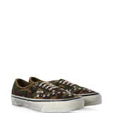 Green shoes, front view