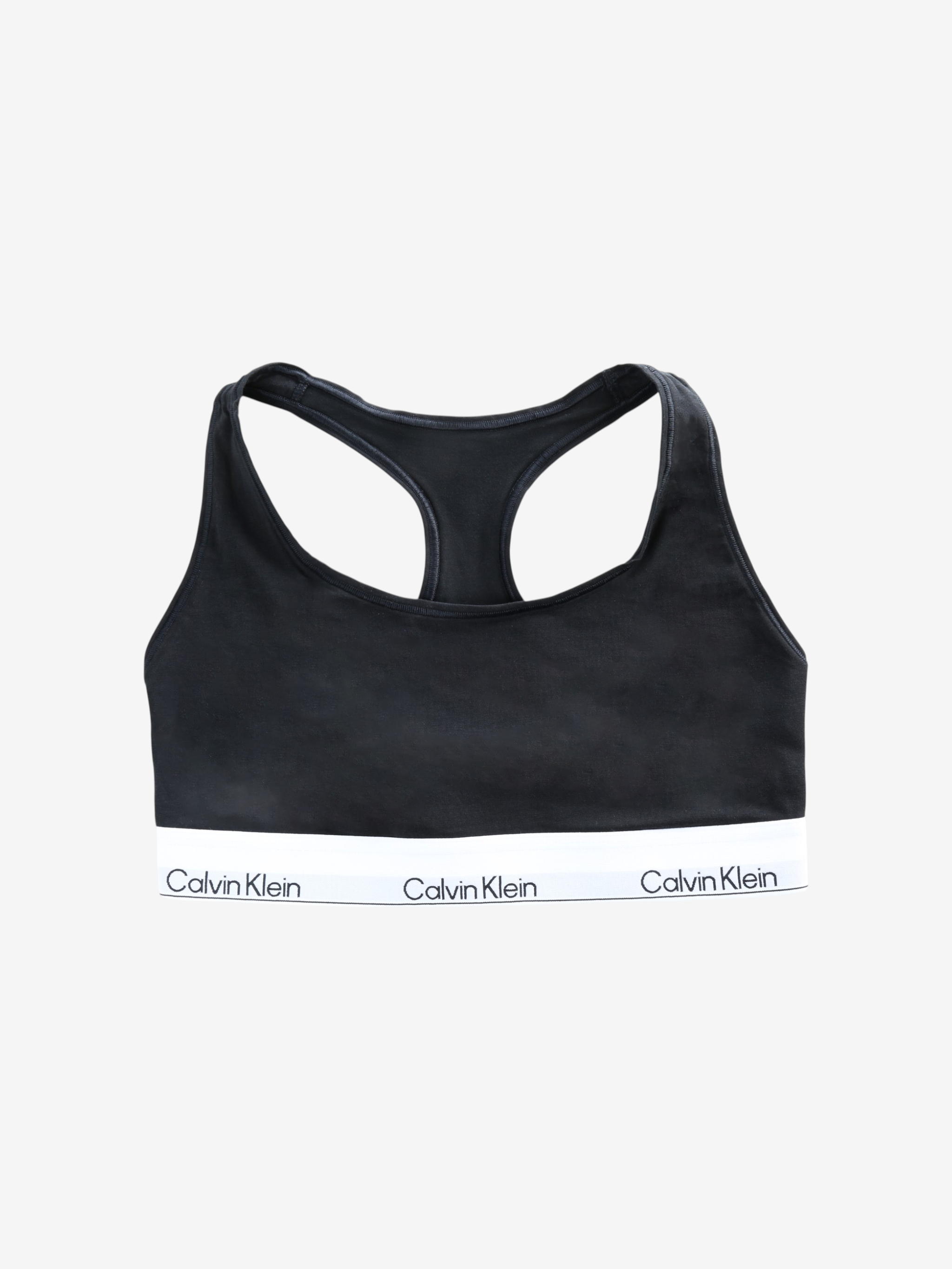 Black activewear, front view