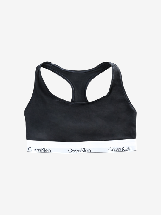 Black activewear, front view