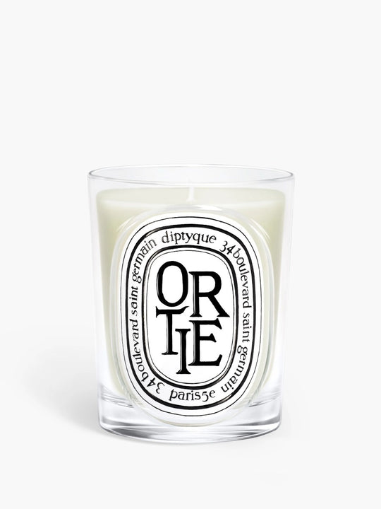Ortie candles, front view