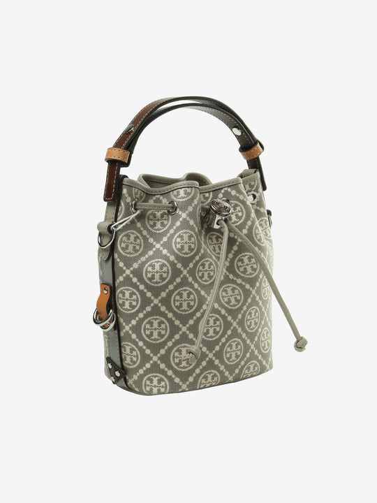 Grey bags, side view