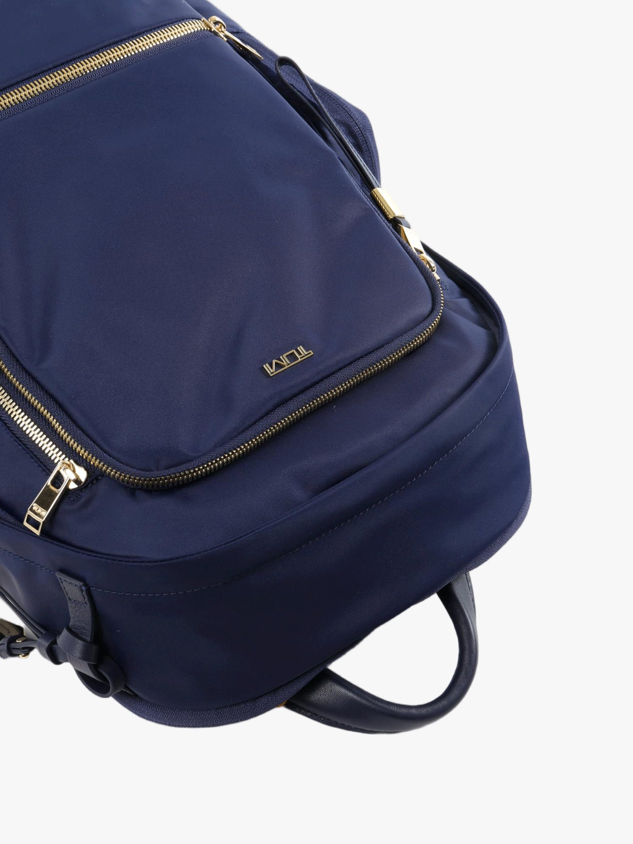 Navy bag, front view