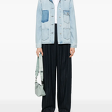 White shirt,full body view