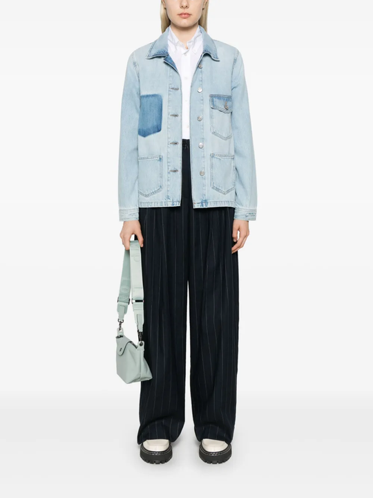 White shirt,full body view