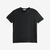 Black t-shirt, front view