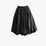 Black skirt, front view
