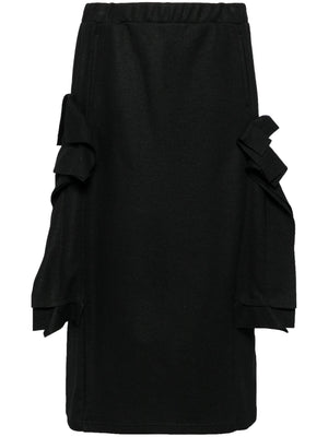 YOHJI YAMAMOTO - Women Box Detail Skirt