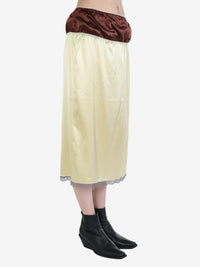 MERYLL ROGGE Women Bi-Color Slip Skirt