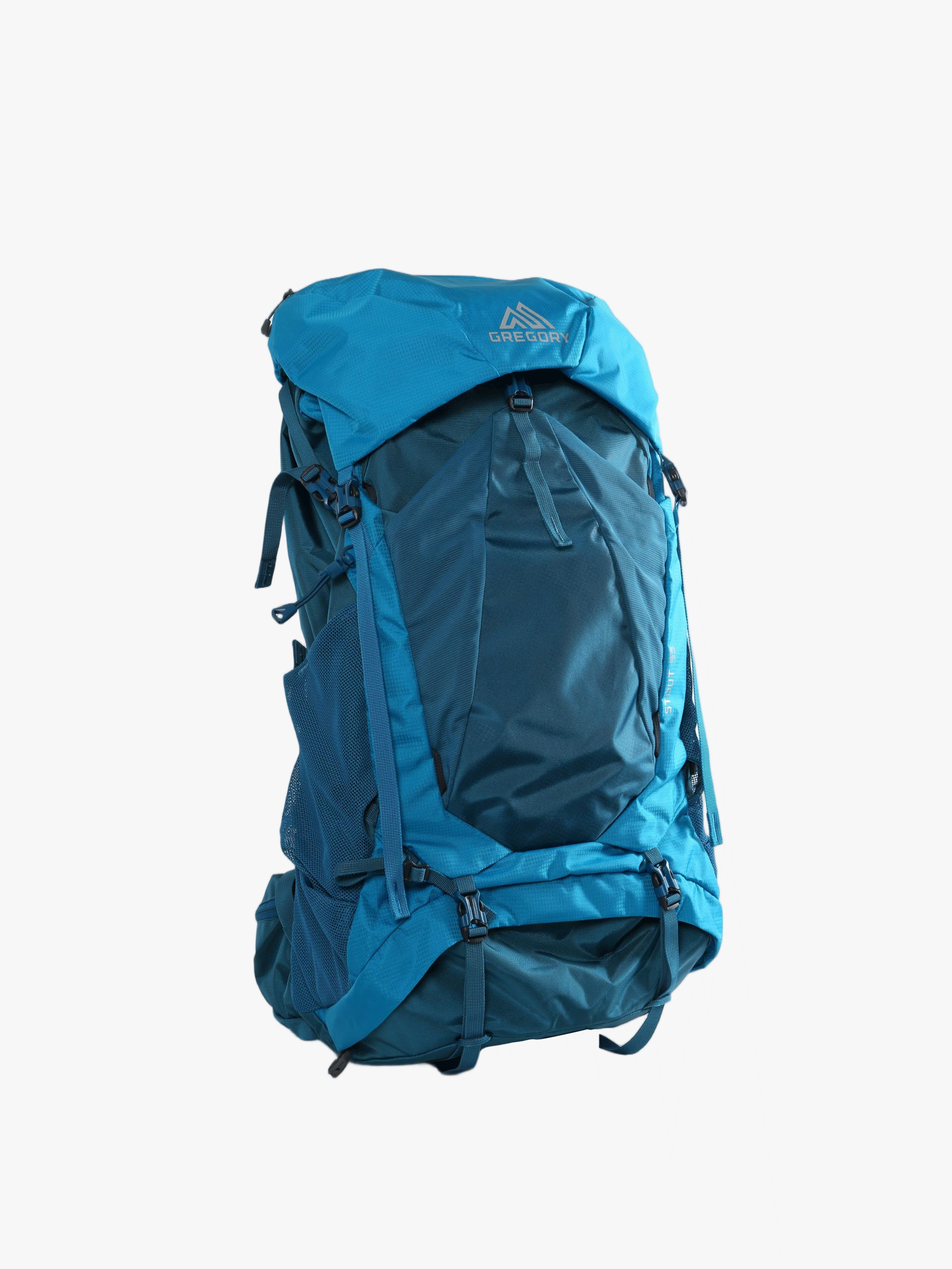 Blue bag, front view