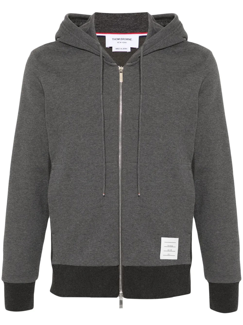 Grey hoodie, front view