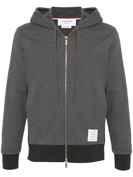 Grey hoodie, front view