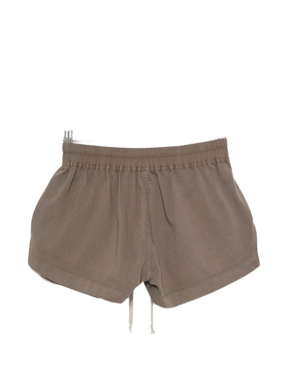Tan shorts, front view
