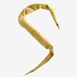 yellow scarf, front view