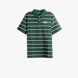 Green shirt, front view