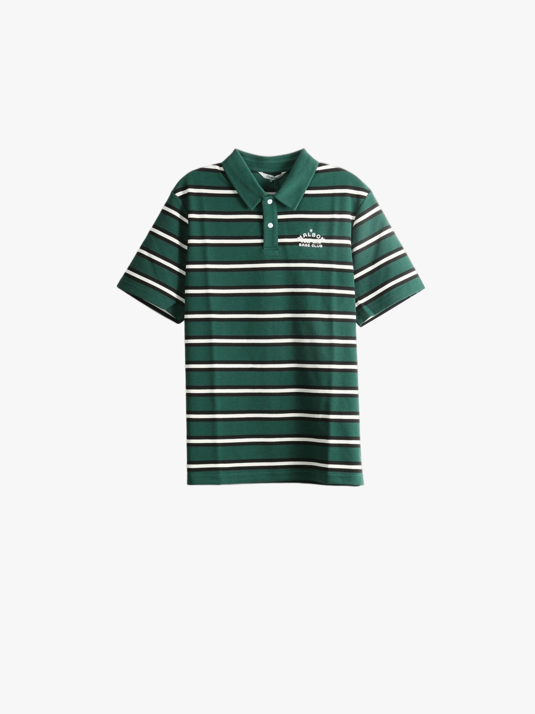 Green shirt, front view