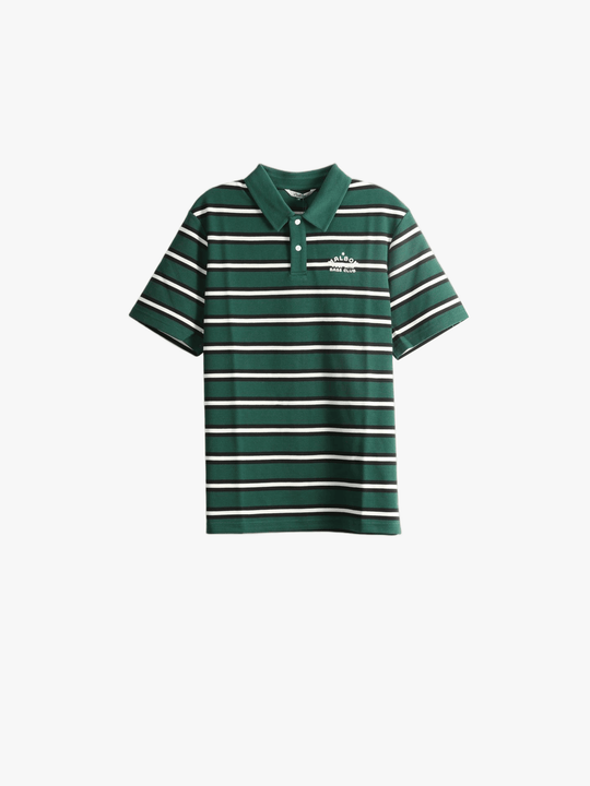 Green shirt, front view