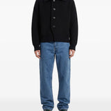 DRIES VAN NOTEN - Men Mock-Neck Cardigan