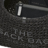 Close up of Black bag, showing detail