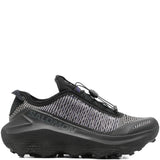 Black sneakers, front view