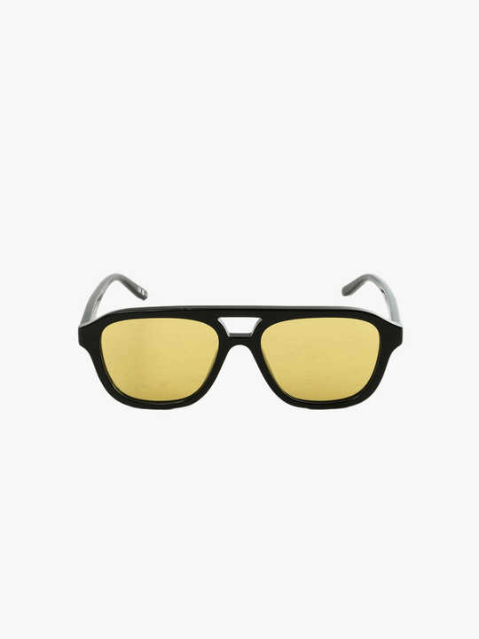 Black sunglasses, front view