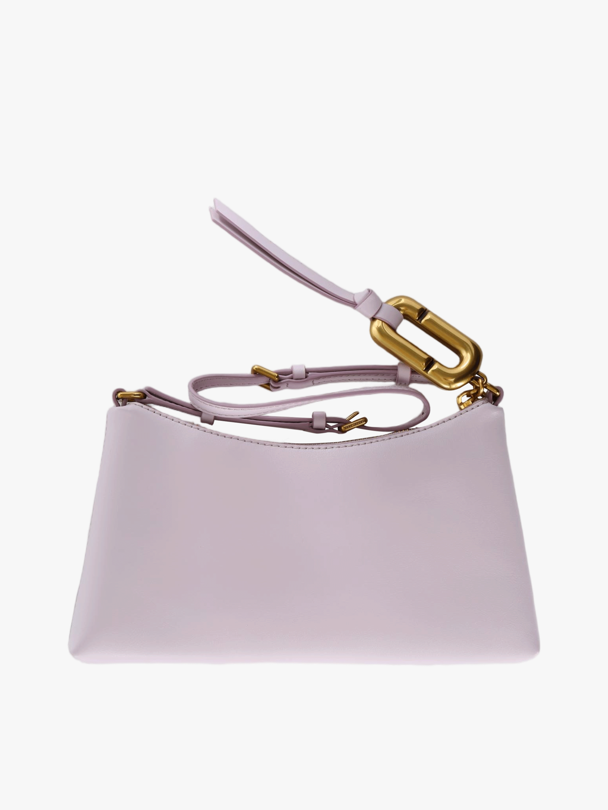 Purple bag, front view