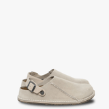 Tan sandals, front view
