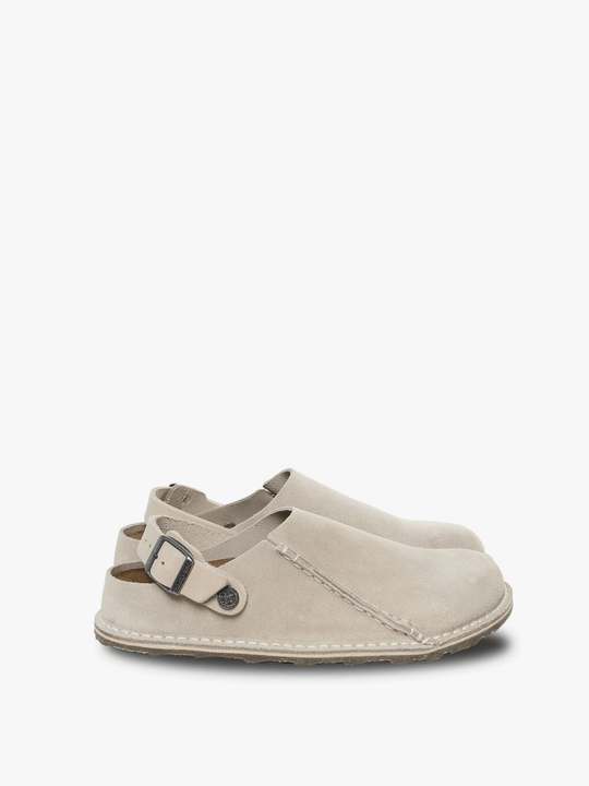 Tan sandals, front view